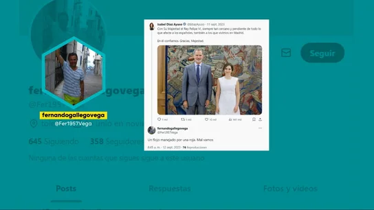 Ataque de Fernando Gallego a los reyes de España Ataque de Fernando Gallego a los reyes de España