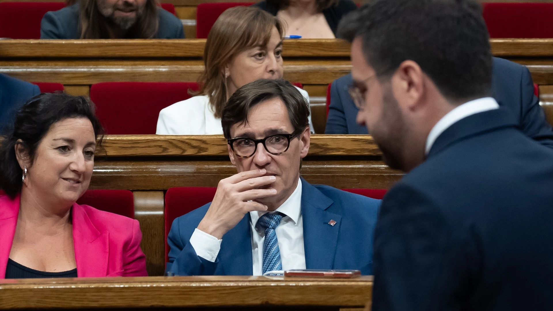 Salvador Illa y Pere Aragonès