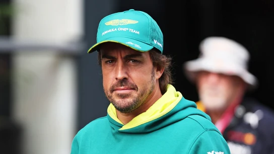 Fernando Alonso, en Bélgica Fernando Alonso, en Bélgica