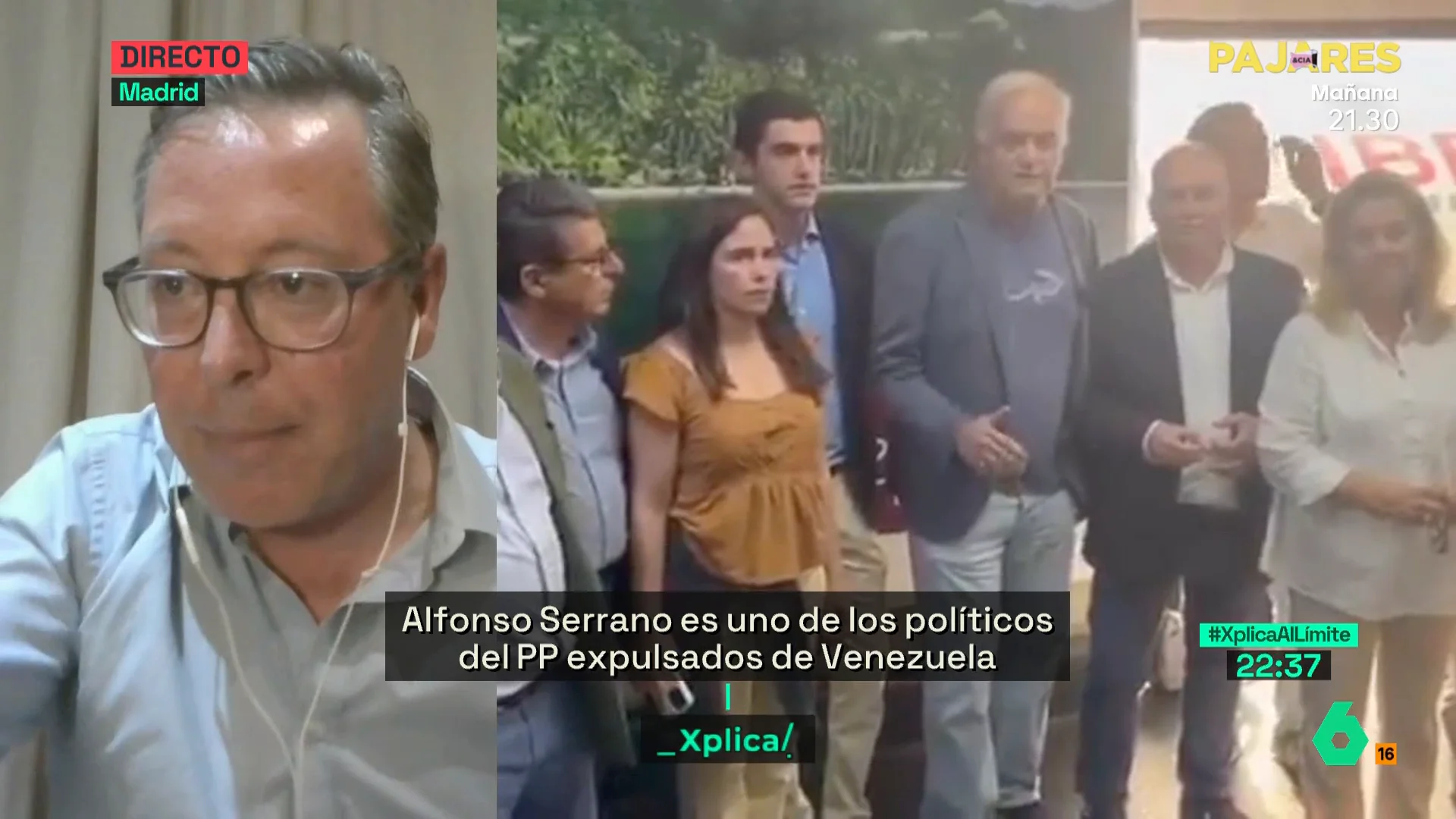 Entrevista a Alfonso Serrano en laSexta Xplica