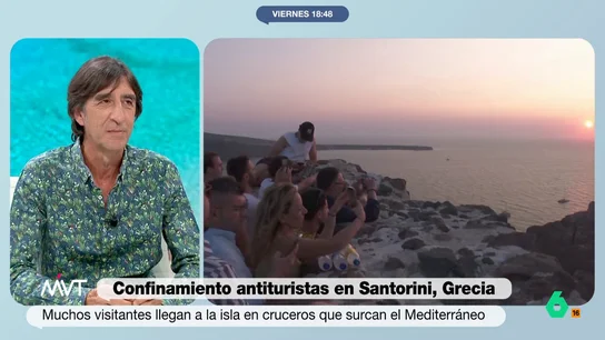 MVT - Benjamín Prado alerta sobre la 'turistificación': "Las cosas empiezan a no funcionar" MVT - Benjamín Prado alerta sobre la 'turistificación': "Las cosas empiezan a no funcionar"