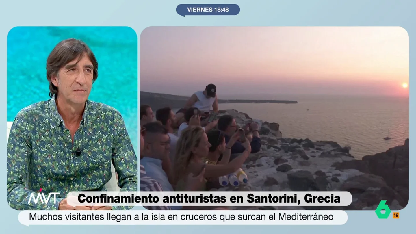 MVT - Benjamín Prado alerta sobre la 'turistificación': "Las cosas empiezan a no funcionar" MVT - Benjamín Prado alerta sobre la 'turistificación': "Las cosas empiezan a no funcionar"