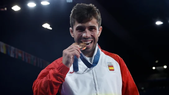 Fran Garrigós, medalla de bronce en judo Fran Garrigós, medalla de bronce en judo