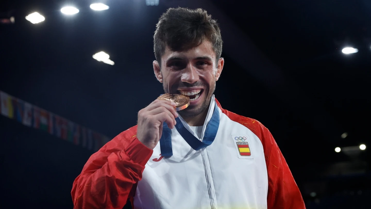 Fran Garrigós, medalla de bronce en judo Fran Garrigós, medalla de bronce en judo