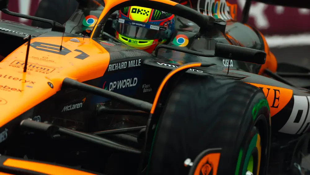 McLaren se quedó un paso atrás con la lluvia McLaren se quedó un paso atrás con la lluvia