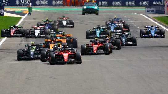 Salida del Gran Premio de Bélgica de F1 2023 Salida del Gran Premio de Bélgica de F1 2023