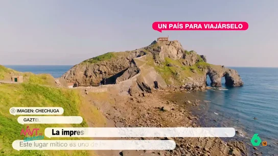 Luis Calero visita San Juan de Gaztelugatxe, escenario de Juego de Tronos Luis Calero visita San Juan de Gaztelugatxe, escenario de Juego de Tronos