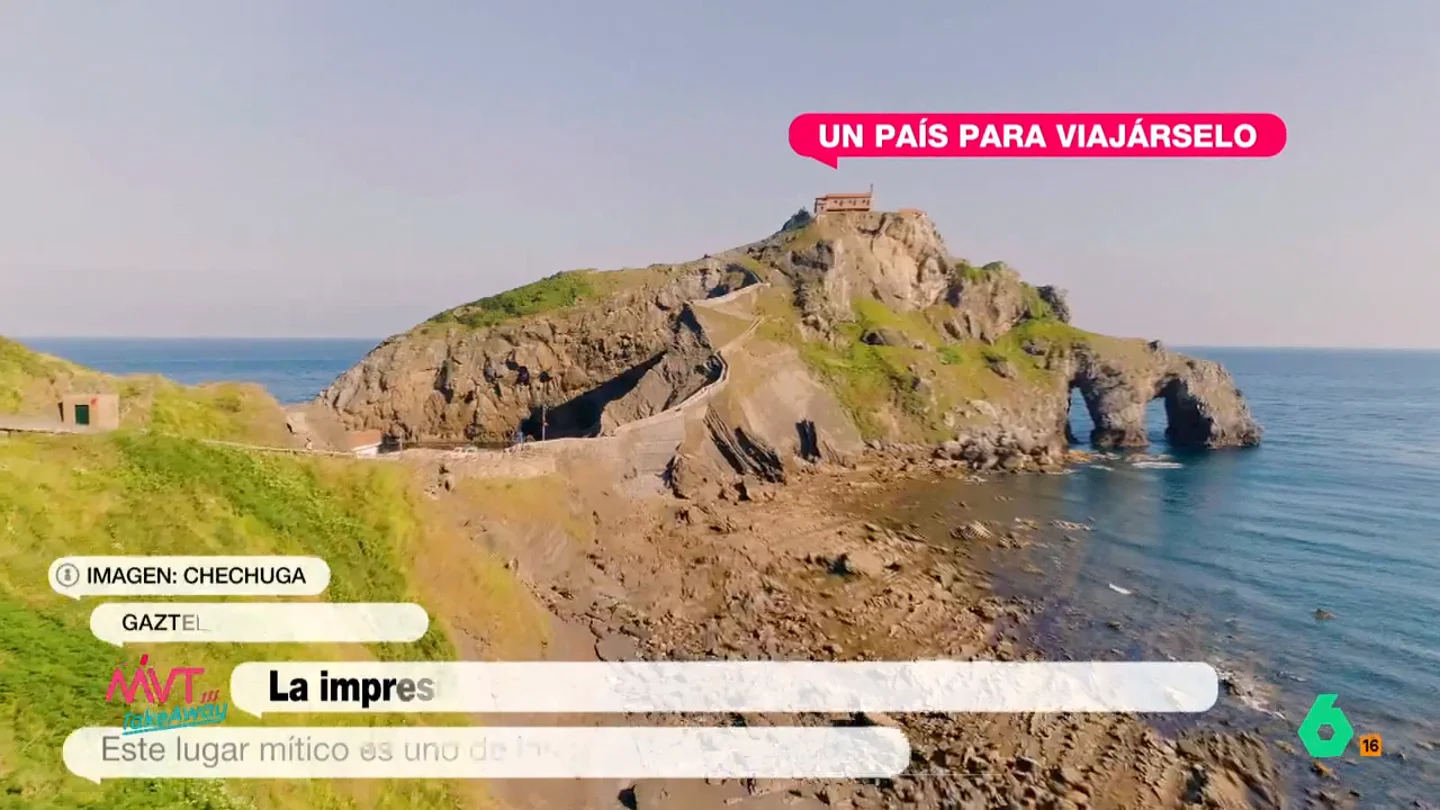 Luis Calero visita San Juan de Gaztelugatxe, escenario de Juego de Tronos Luis Calero visita San Juan de Gaztelugatxe, escenario de Juego de Tronos