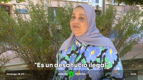 Zohra denuncia su situación de vulnerabilidad Zohra denuncia su situación de vulnerabilidad