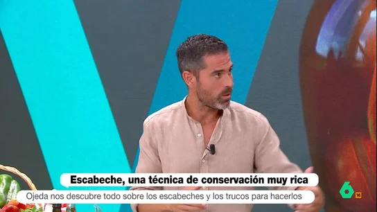 El nutricionista, Pablo Ojeda, revela los secretos del escabeche en Más Vale Tarde El nutricionista, Pablo Ojeda, revela los secretos del escabeche en Más Vale Tarde