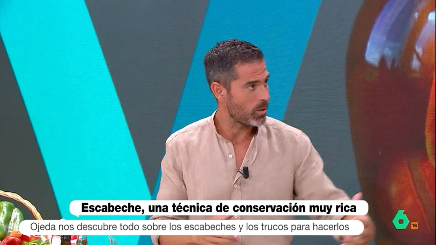 El nutricionista, Pablo Ojeda, revela los secretos del escabeche en Más Vale Tarde El nutricionista, Pablo Ojeda, revela los secretos del escabeche en Más Vale Tarde