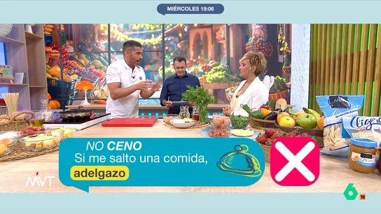 No, no vas a adelgazar si te saltas la cena: Ojeda desmonta los falsos mitos de la comida No, no vas a adelgazar si te saltas la cena: Ojeda desmonta los falsos mitos de la comida