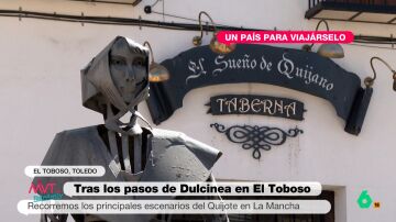 Tras los pasos de Dulcinea: Luis Calero visita El Toboso