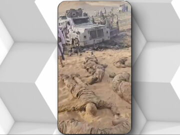 Captura del vídeo defendido por los rebeldes tuareg de la masacre al Grupo Wagner en Mali