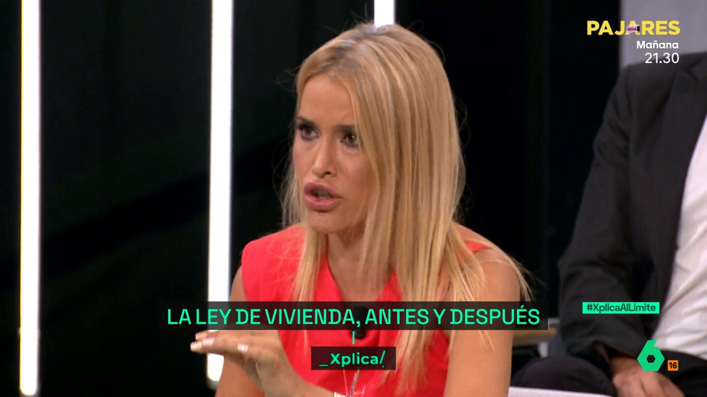 XPLICA La indignaci&oacute;n de Afra Blanco al escuchar a un hotelero hablar de la okupaci&oacute;n en Espa&ntilde;a: "Basta de este relato; hay un 0,6% sobre 48 millones de viviendas"
