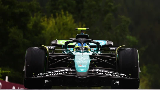 El Aston Martin de Fernando Alonso El Aston Martin de Fernando Alonso