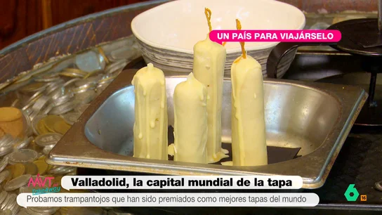 Luis Calero sorprende a Iñaki López con un 'trampantojo' de Luis Calero sorprende a Iñaki López con un 'trampantojo' de