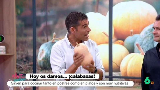 El nutricionista Pablo Ojeda desvela los secretos y propiedades de la calabaza El nutricionista Pablo Ojeda desvela los secretos y propiedades de la calabaza