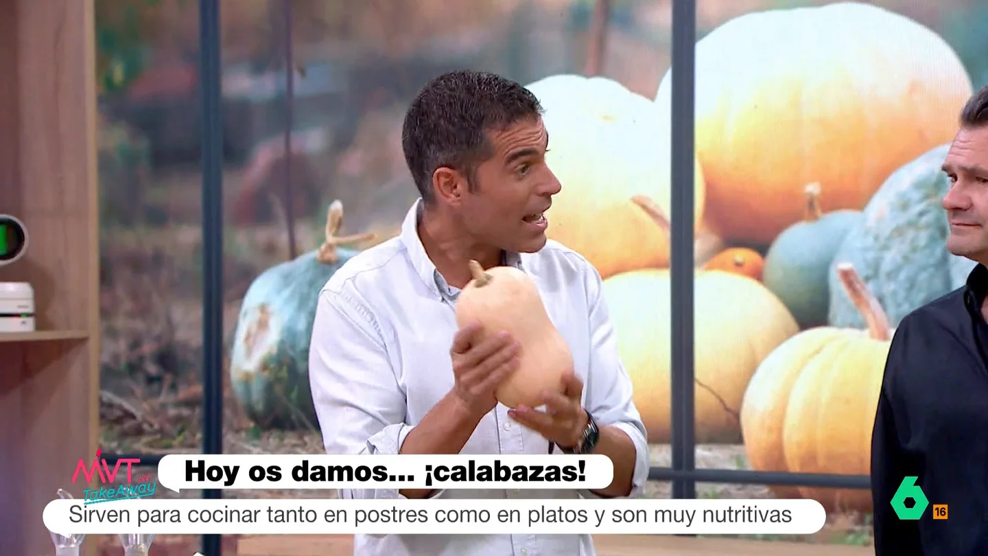 El nutricionista Pablo Ojeda desvela los secretos y propiedades de la calabaza El nutricionista Pablo Ojeda desvela los secretos y propiedades de la calabaza