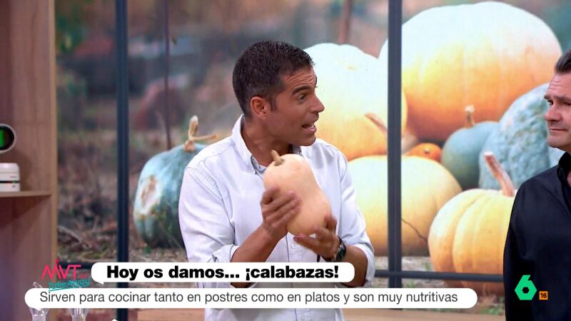 El nutricionista Pablo Ojeda desvela los secretos y propiedades de la calabaza