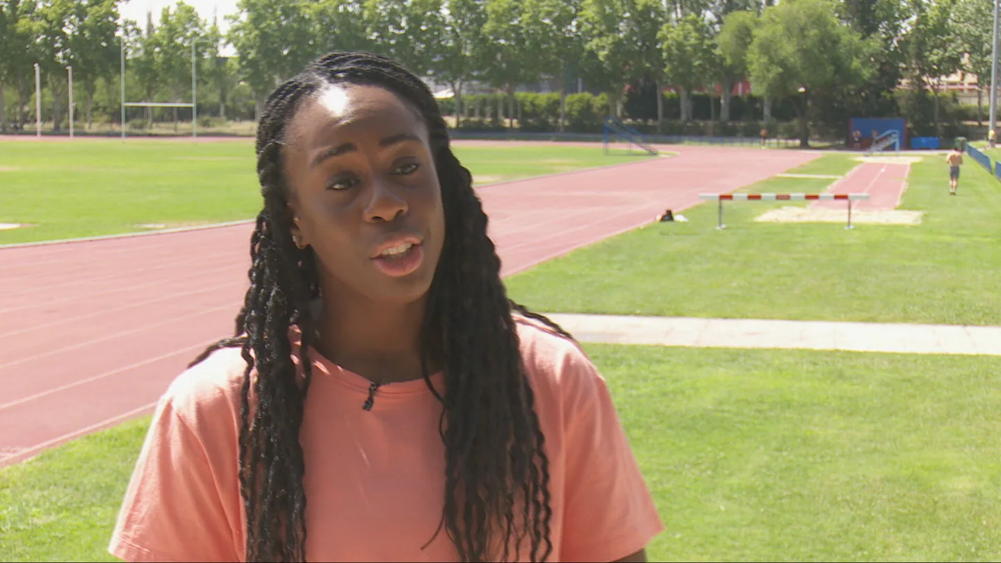 Aauri Bokesa, atleta española Aauri Bokesa, atleta española
