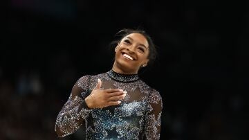 Simone Biles, en Paris 2024.