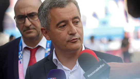 Imagen del ministro de Interior de Francia, Gerald Darmanin. Imagen del ministro de Interior de Francia, Gerald Darmanin.