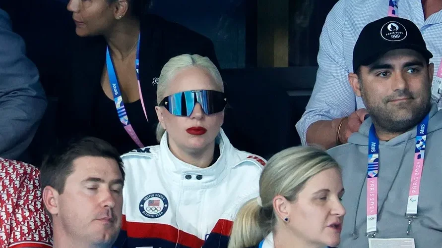  Lady Gaga y Michael Polansky en los Juegos Olímpicos de París 2024