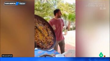 El 'meme' se repite: Una familia se graba enseñando una paella y el 'posado' termina en tragedia