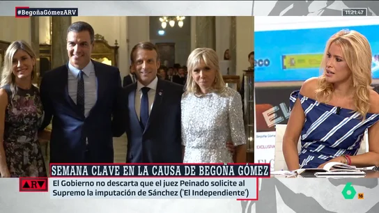 ARV-Afra Blanco, sobre el juez Peinado: "Todo apunta a que está tratando de incidir sobre la política" ARV-Afra Blanco, sobre el juez Peinado: "Todo apunta a que está tratando de incidir sobre la política"