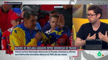 ARV- Fernando Arancón analiza la victoria de Maduro: "Desde 2015, en Venezuela no hay elecciones libres ni competitivas"