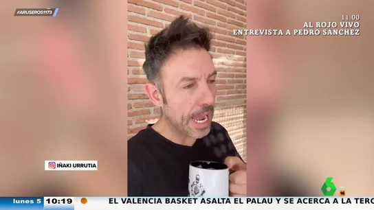 Iñaki Urrutia, a los que repiten tu nombre constantemente cuando discuten: "Tienes una hostia, José Carlos" Iñaki Urrutia, a los que repiten tu nombre constantemente cuando discuten: "Tienes una hostia, José Carlos"