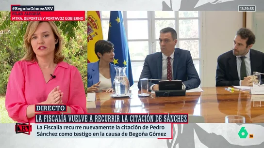 ARV-Alegría defiende que "no hay nada" en el caso Begoña Gómez: "Es una instrucción llena de curvas a la derecha" ARV-Alegría defiende que "no hay nada" en el caso Begoña Gómez: "Es una instrucción llena de curvas a la derecha"