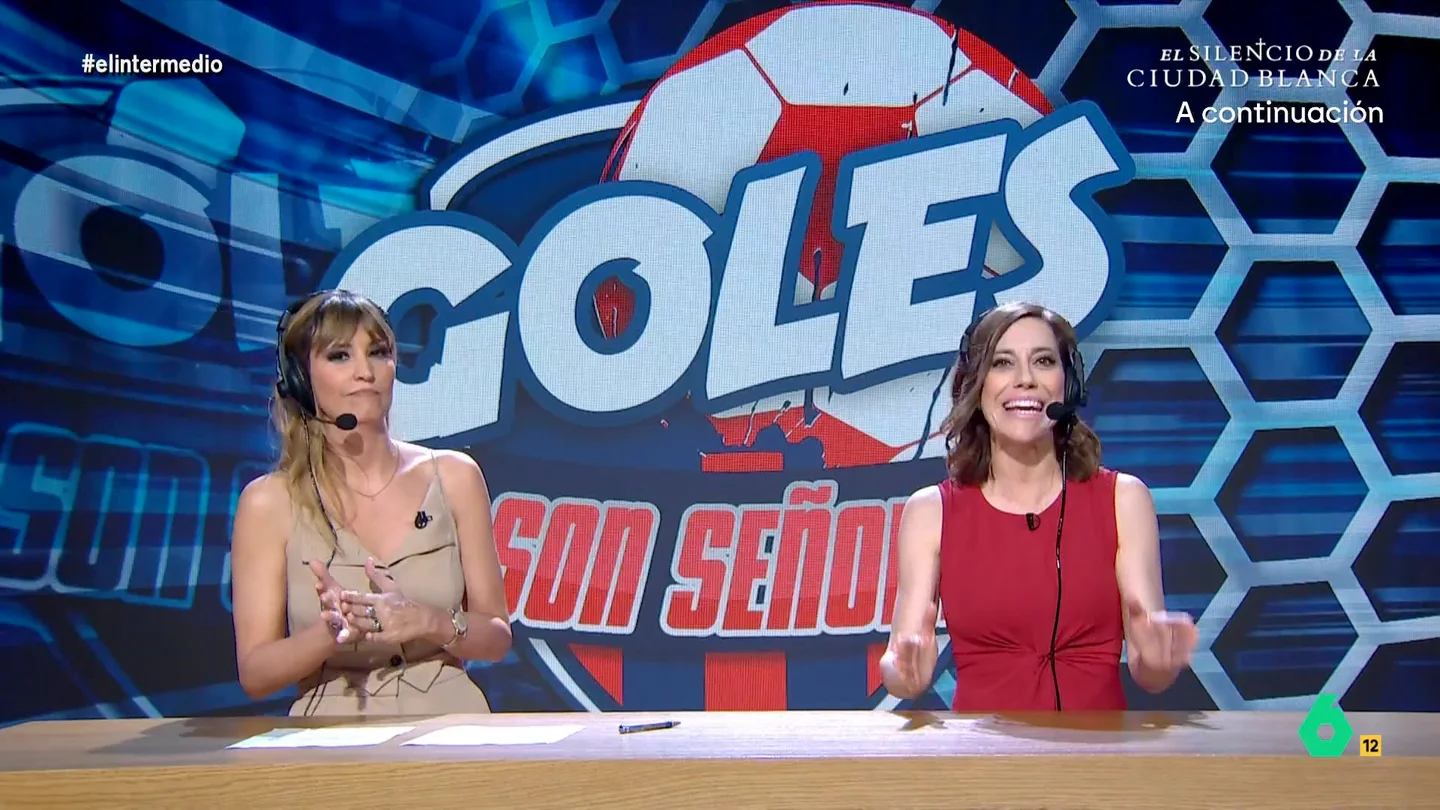 Sandra Sabatés, sobre el acoso que sufren muchas mujeres al salir a correr: "Deben llevar repelente de babosos" Cristina Gallego y Sandra Sabatés hacen un repaso de las 'machistadas' más destacadas en su sección 'Goles son señores'.