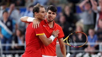 Rafa Nadal y Carlos Alcaraz