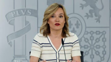 La ministra de Educación, Formación Profesional y Deportes y portavoz del Gobierno, Pilar Alegría