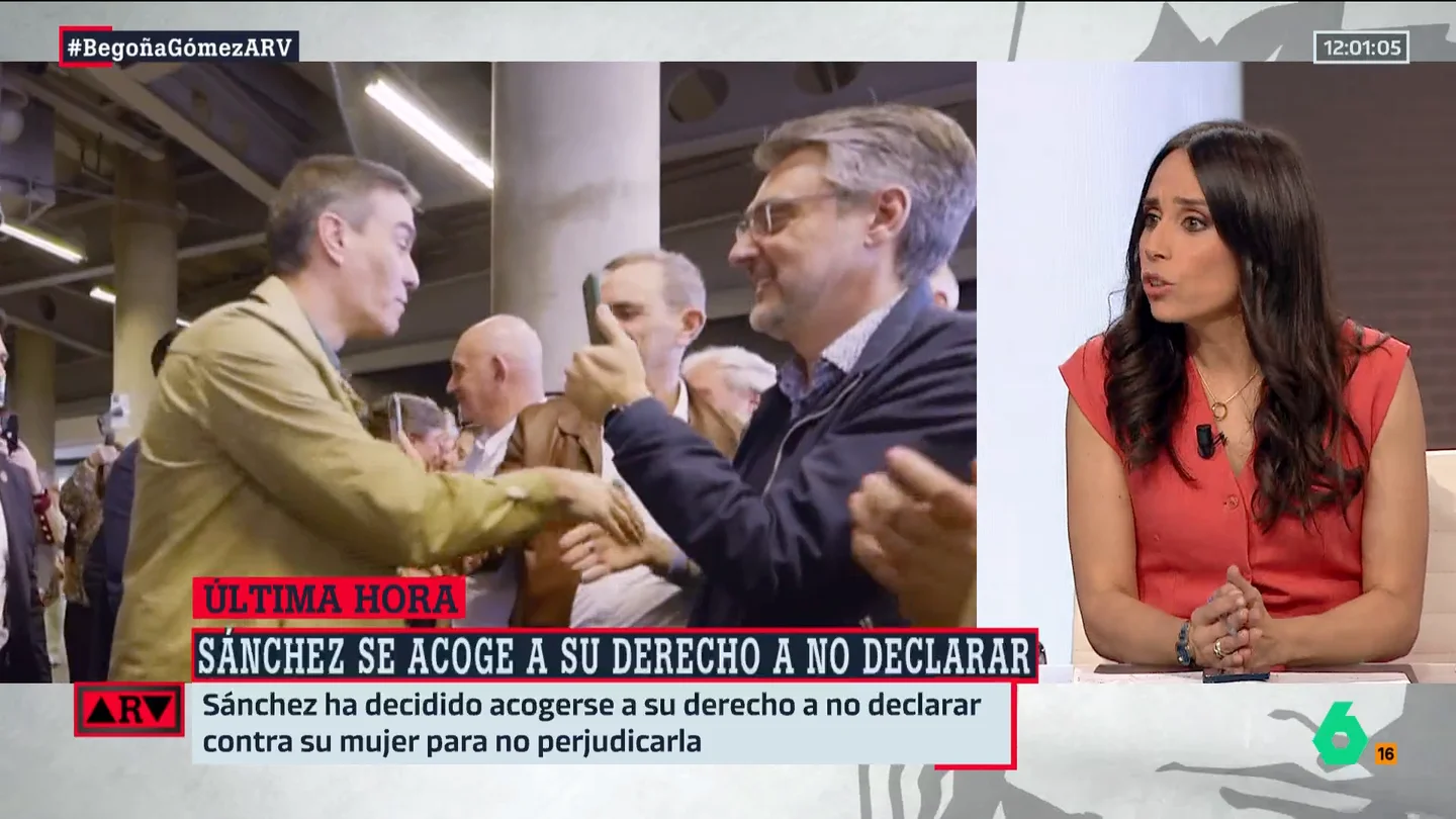 ARV- Velasco reacciona a la imagen del juez Peinado acudiendo a Moncloa: "Es extremadamente dañina para todos" ARV- Velasco reacciona a la imagen del juez Peinado acudiendo a Moncloa: "Es extremadamente dañina para todos"