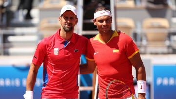 Novak Djokovic y Rafa Nadal