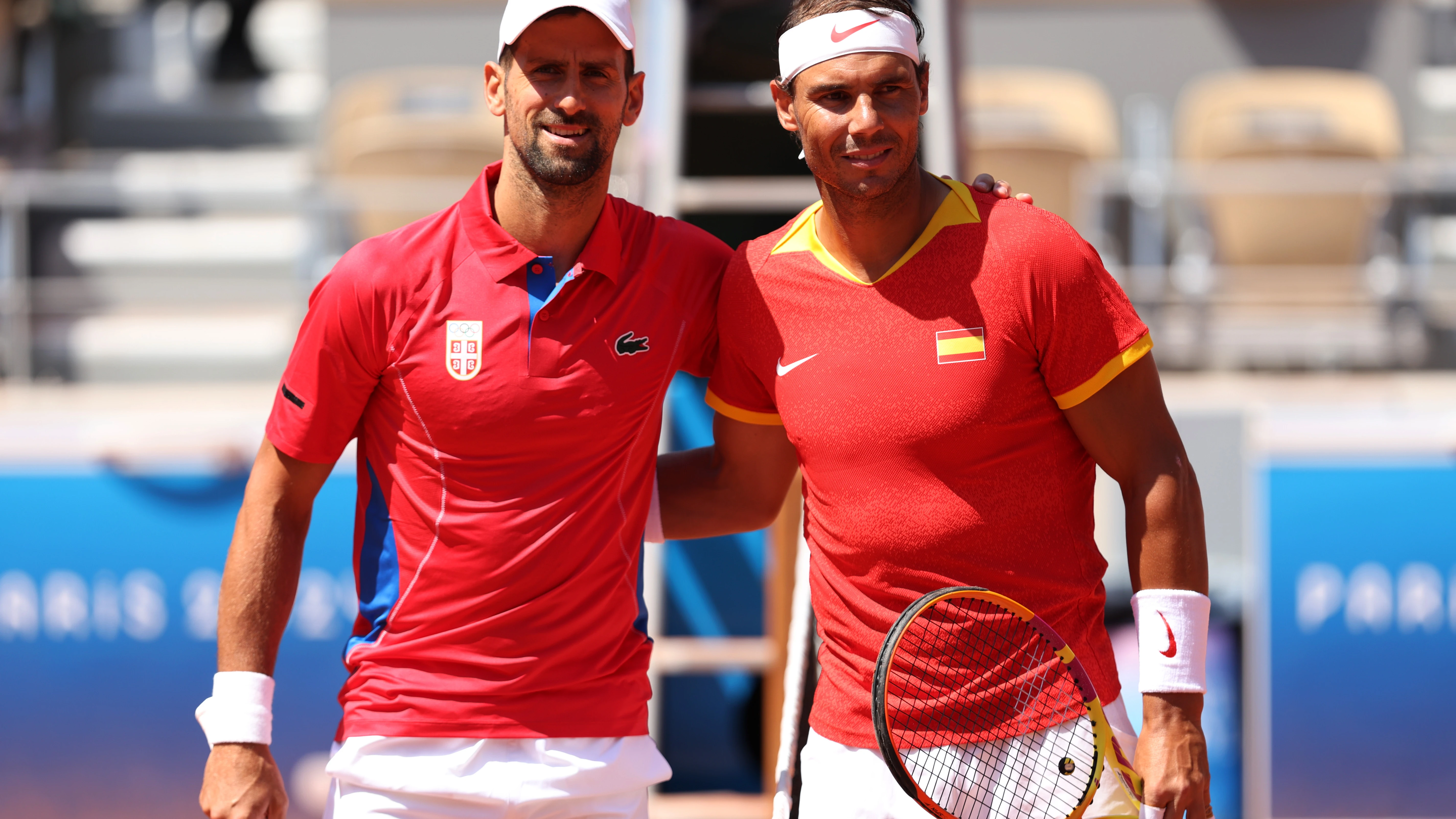 Novak Djokovic y Rafa Nadal