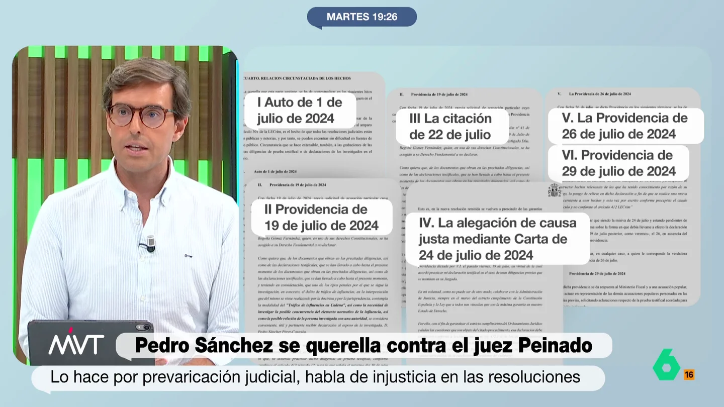 Pablo Montesinos: "Que desde el Consejo de Ministros se señale al juez erosiona las instituciones" Pablo Montesinos: "Que desde el Consejo de Ministros se señale al juez erosiona las instituciones"