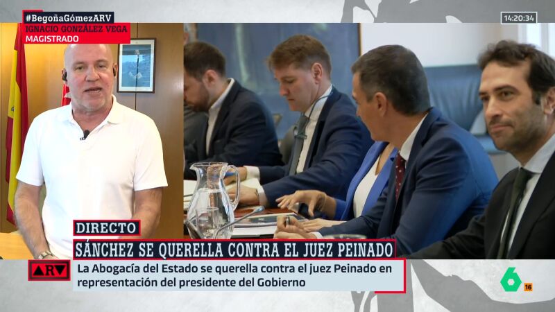ARV- Ignacio González Vega aclara qué pasará tras la querella de Sánchez contra el juez Peinado