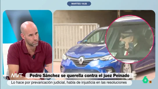 Gonzalo Miró: "Ver a Sánchez sentado ante un juez en Moncloa alimenta el discurso de la derecha" Gonzalo Miró: "Ver a Sánchez sentado ante un juez en Moncloa alimenta el discurso de la derecha"