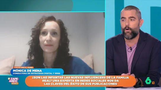 Mónica de Mena, experta en redes, puntua el Instagram de la Casa Real: "Le pondría un seis o un siete" Mónica de Mena, experta en redes, puntua el Instagram de la Casa Real: "Le pondría un seis o un siete"