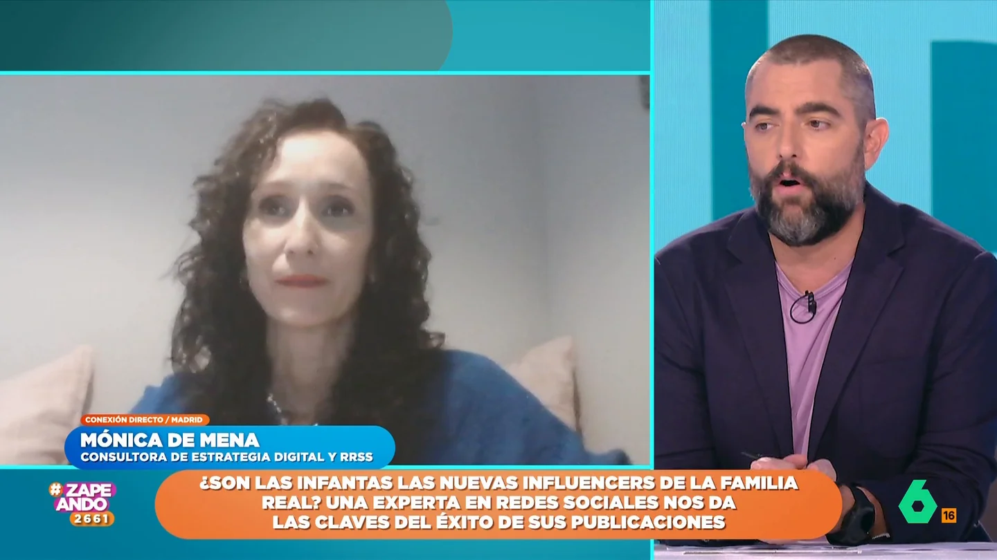 Mónica de Mena, experta en redes, puntua el Instagram de la Casa Real: "Le pondría un seis o un siete" Mónica de Mena, experta en redes, puntua el Instagram de la Casa Real: "Le pondría un seis o un siete"