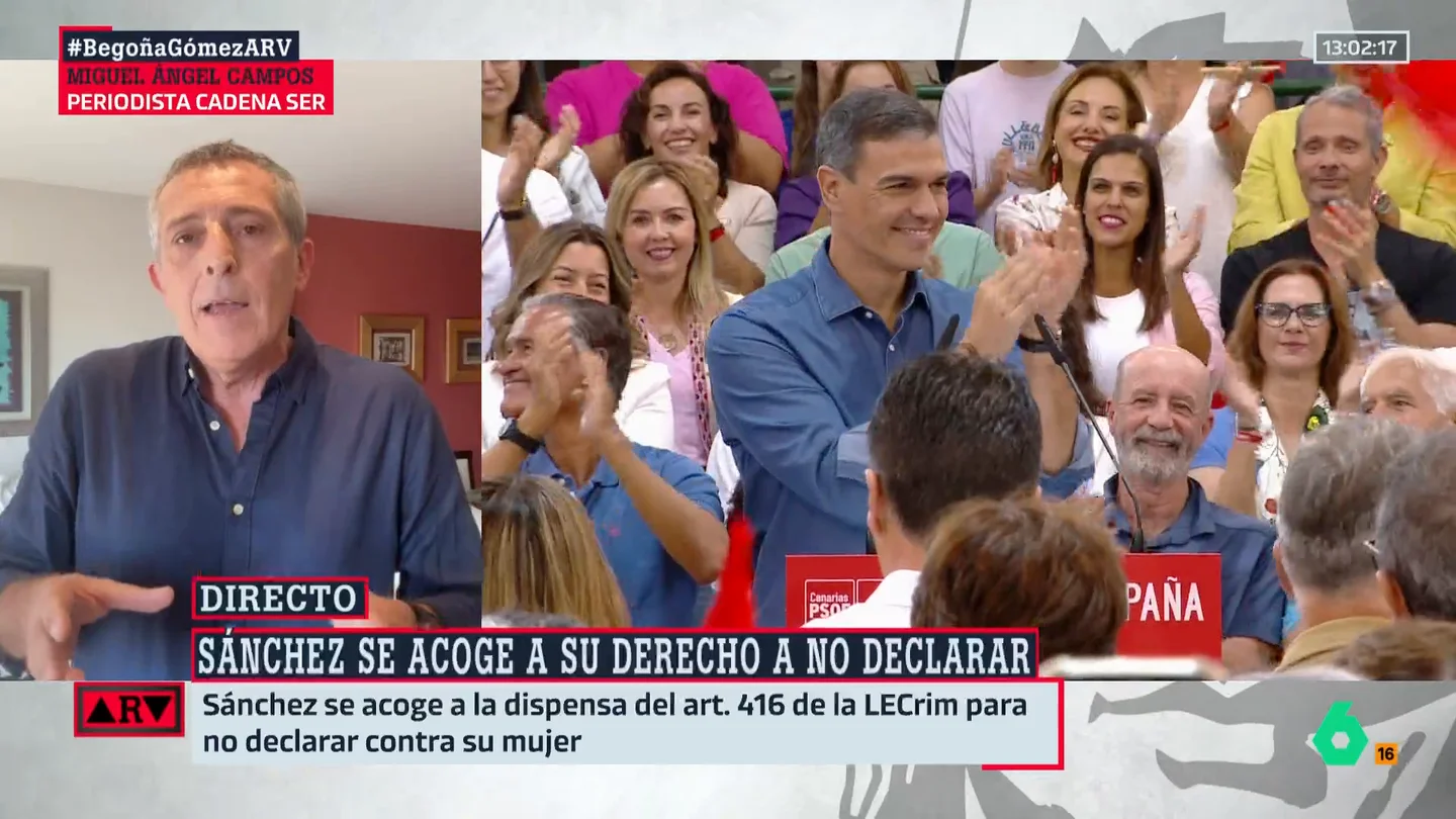 ARV- Miguel Ángel Campos, sobre el magistrado Peinado: "Fue un mal abogado y es un mal juez" ARV- Miguel Ángel Campos, sobre el magistrado Peinado: "Fue un mal abogado y es un mal juez"