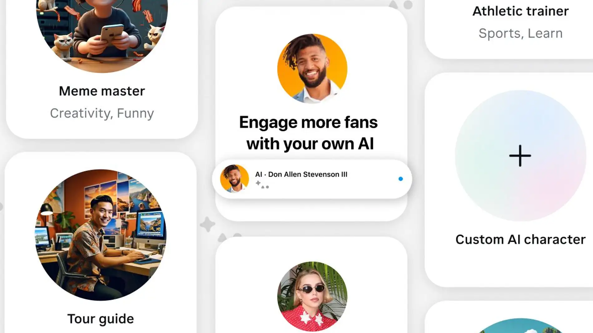 Meta anuncia que podrás crear tus propia IA personalizada para Instagram Meta anuncia que podrás crear tus propia IA personalizada para Instagram