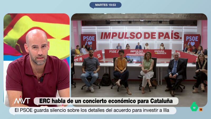 Gonzalo Miró sobre el acuerdo PSOE-ERC: "Ser de izquierdas y ser independentista son términos bastante contradictorios"