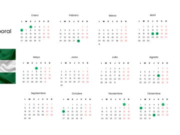Calendario laboral de Andalucía 2025.