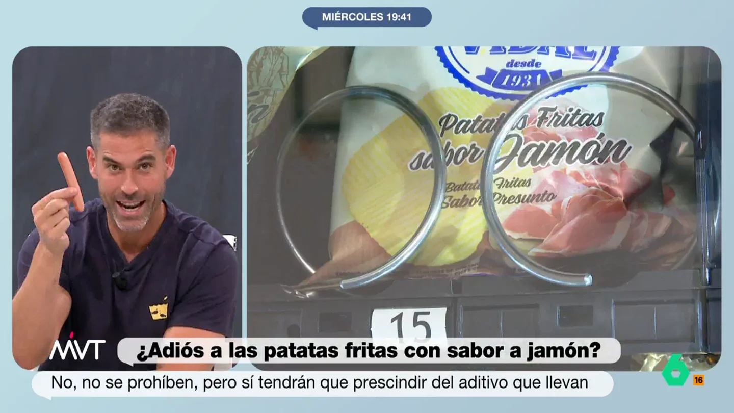 Pablo Ojeda desmiente el bulo del fin de las patatas fritas con sabor a jamón: "El problema no es tan grave" Pablo Ojeda desmiente el bulo del fin de las patatas fritas con sabor a jamón