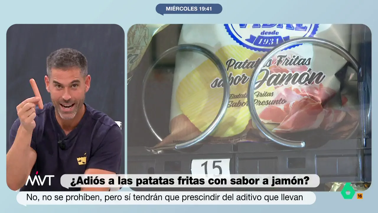 Pablo Ojeda desmiente el bulo del fin de las patatas fritas con sabor a jamón 
